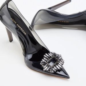 Good American Cinder-F*cking-Rella Pumps